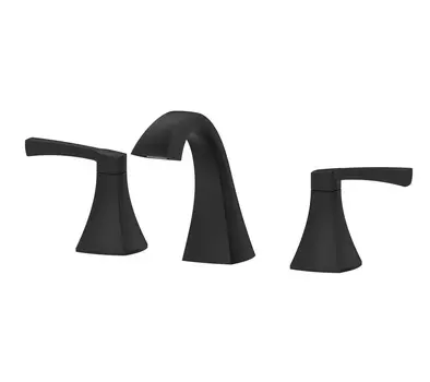 Смеситель для раковины WONZON & WOGHAND WW-88083095-MB черный