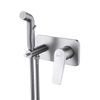 Смеситель для унитаза Lemark Bronx LM3720GM графит