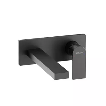 Смеситель для раковины Sancos Studio SC9017MB черный