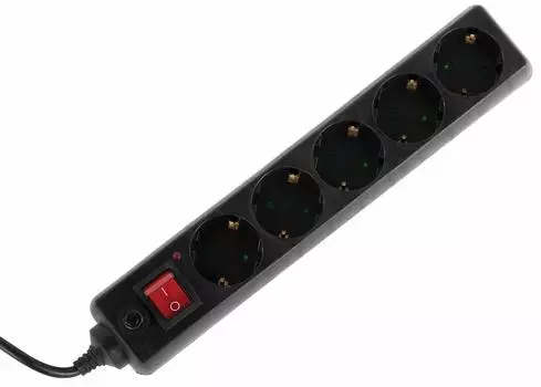 Сетевой фильтр Sonnen U-35135 10А 3м черный