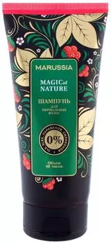 Шампунь для нормальных волос Marussia Magic of Nature Объем 48 часов Бессульфатный 200мл