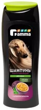 Шампунь для собак Gamma распутывающий с ароматом маракуйи 400мл