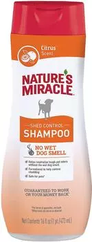 Шампунь для собак Natures Miracle против линьки 473мл