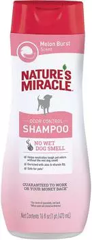 Шампунь для собак Natures Miracle против запаха с ароматом дыни 473мл