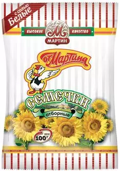 Семечки От Мартина Белые соленые 100г. Закажите онлайн!