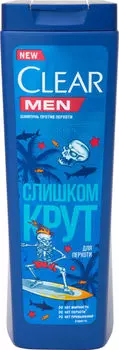 Шампунь для волос Клиар Men для подростков 380мл в ассортименте