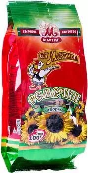 Семечки От Мартина Отборные жареные 100гс доставкой!