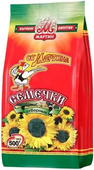 Семечки От Мартина Отборные жареные 500гс доставкой!