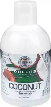 Шампунь для волос Dallas Coconut интенсивно питательный с натуральным кокосовым маслом 1000мл