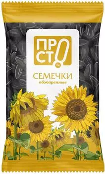 Семечки ПРОСТО обжаренные 100г - Vprok.ru Перекрёсток