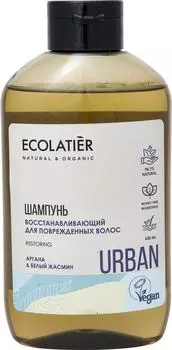 Шампунь для волос Ecolatier Восстанавливающий Аргана и Белый жасмин 600мл
