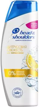 Шампунь для волос Head&Shoulders Цитрусовая Свежесть 400мл