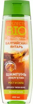 Шампунь для волос Прелесть Bio Балтийский янтарь энергетик 400мл