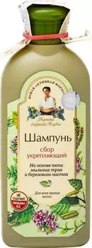 Шампунь для волос Рецепты бабушки Агафьи сбор укрепляющий 350мл