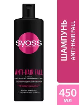 Шампунь для волос Сьесс Anti-Hair Fall для тонких склонных к выпадению Укрепление волос 450мл