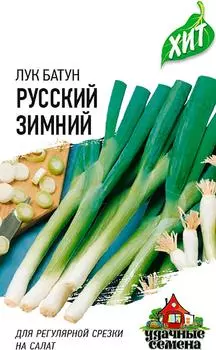 Семена Удачные семена Лук Батун Русский Зимний 0.5г