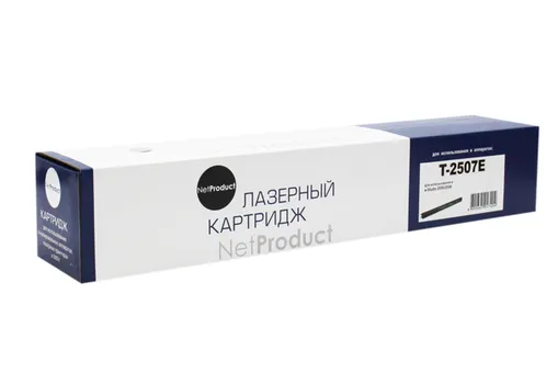 Картридж лазерный NetProduct N-T-2507E (T-2507E), черный, 12000 страниц, совместимый для Toshiba e-Studio 2006/2506
