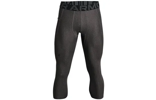 Спортивные штаны HeatGear мужские, цвет серый карбон Under Armour, серый