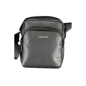 Черная сумка через плечо из полиэстера Calvin Klein