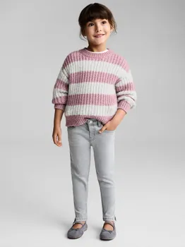 Детские джинсы elena slim fit Mango, цвет Open Grey