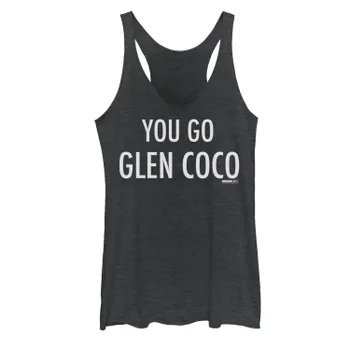 Майка с жирной белой надписью «You Go Glen Coco» для юниоров «Дрянные девчонки» Licensed Character