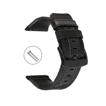Ремешок для часов Garmin для Venu 2 Plus, ремешок для умных часов 18, 20, 22 мм, нейлоновый кожаный ремешок, женский браслет Venu 2 2S SQ, ремешок на запястье, ремень Correa 20mm