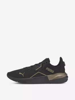 Кроссовки женские PUMA Platinum Metallic, Черный, размер 35