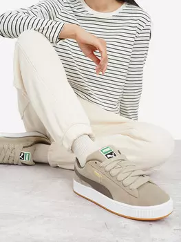 Кроссовки женские Puma Suede Xl, Бежевый