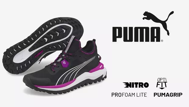 Кроссовки женские PUMA Voyage Nitro, Черный, размер 37
