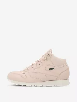 Кроссовки женские Reebok Classic Leather Mid GTX-THIN, Розовый, размер 36