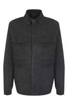 Замшевая куртка-рубашка Corneliani