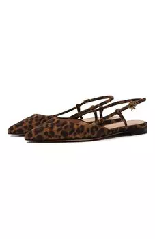 Замшевые балетки Ascent Gianvito Rossi