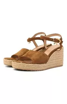 Замшевые босоножки Gianvito Rossi