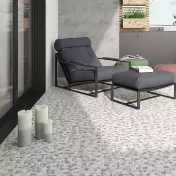 Керамогранит Cersanit Capri A16366 29.8x29.8 см 1.06 м² цвет серый