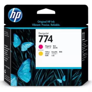 Картридж струйный HP 774 P2V99A пурпурный/желтый (775мл)