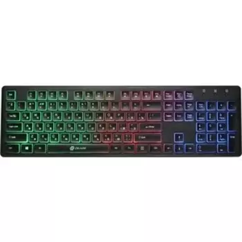 Клавиатура Oklick 510ML черный USB slim Multimedia LED (1011965)