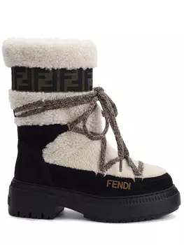 Ботинки комбинированные FENDI