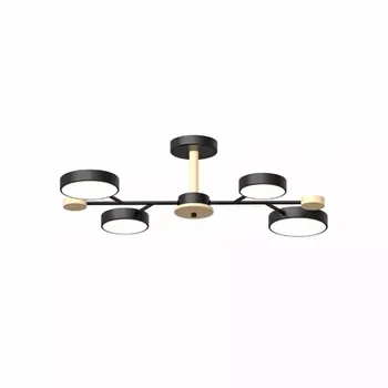 Люстра на штанге LED4U L3213-670 BK