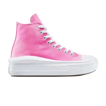 Кроссовки Chuck Taylor All Star Move Platform High GS 'Chaos Fuchsia', розовый