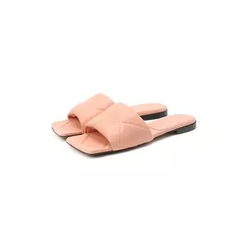 Кожаные шлепанцы BV Rubber Lido Bottega Veneta