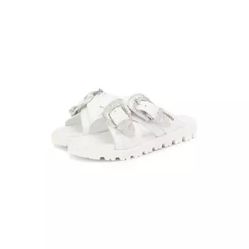 Кожаные шлепанцы Dsquared2