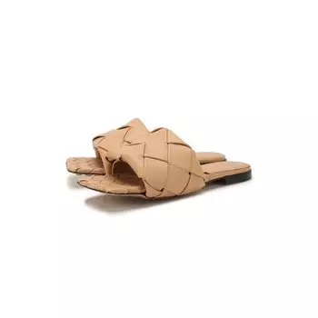 Кожаные шлепанцы Lido Bottega Veneta