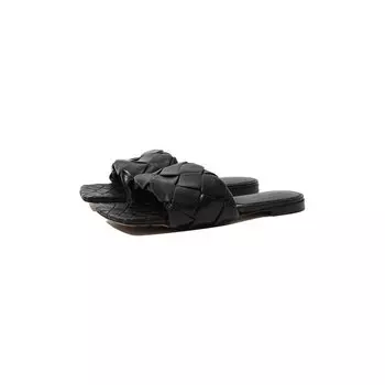 Кожаные шлепанцы Lido Bottega Veneta