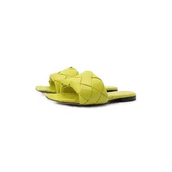 Кожаные шлепанцы Lido Bottega Veneta