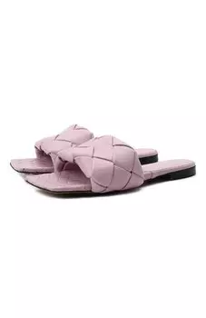 Кожаные шлепанцы Lido Bottega Veneta