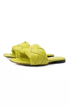 Кожаные шлепанцы Lido Bottega Veneta
