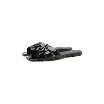 Кожаные шлепанцы Nu Pieds Saint Laurent
