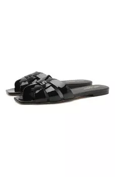 Кожаные шлепанцы Nu Pieds Saint Laurent