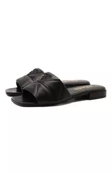 Кожаные шлепанцы Prada
