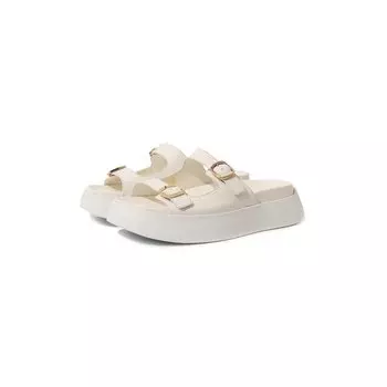 Кожаные шлепанцы Santoni